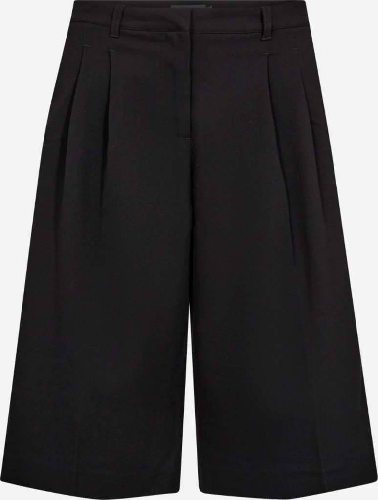 copenhagen muse cmtailor bermuda lenght pants black