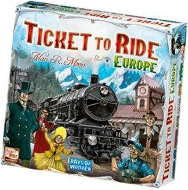 Days of Wonder Ticket to Ride Europe (Dansk)