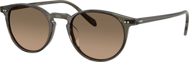 Oliver Peoples OV5004SU Riley Sun Solbriller Acetat Grå Brun
