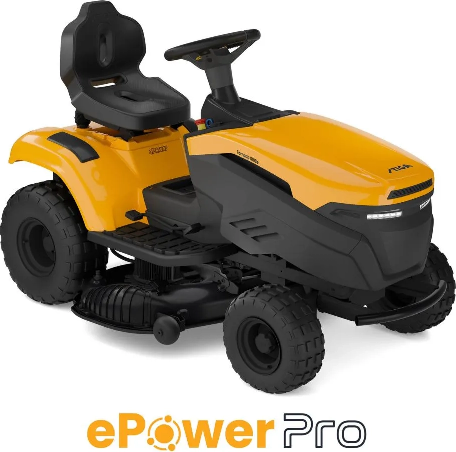Stiga Tornado 5108e Batteridrevet Havetraktor