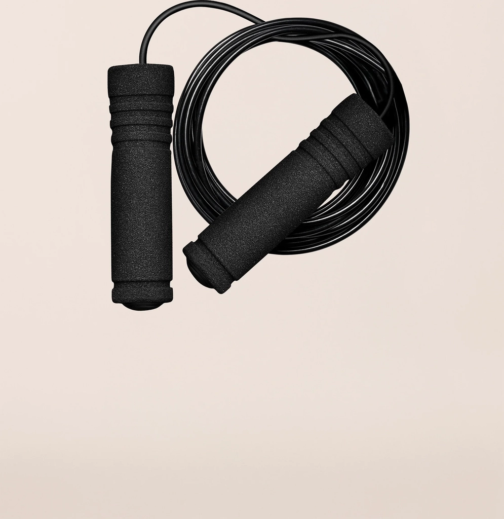 jump rope foam handle - black