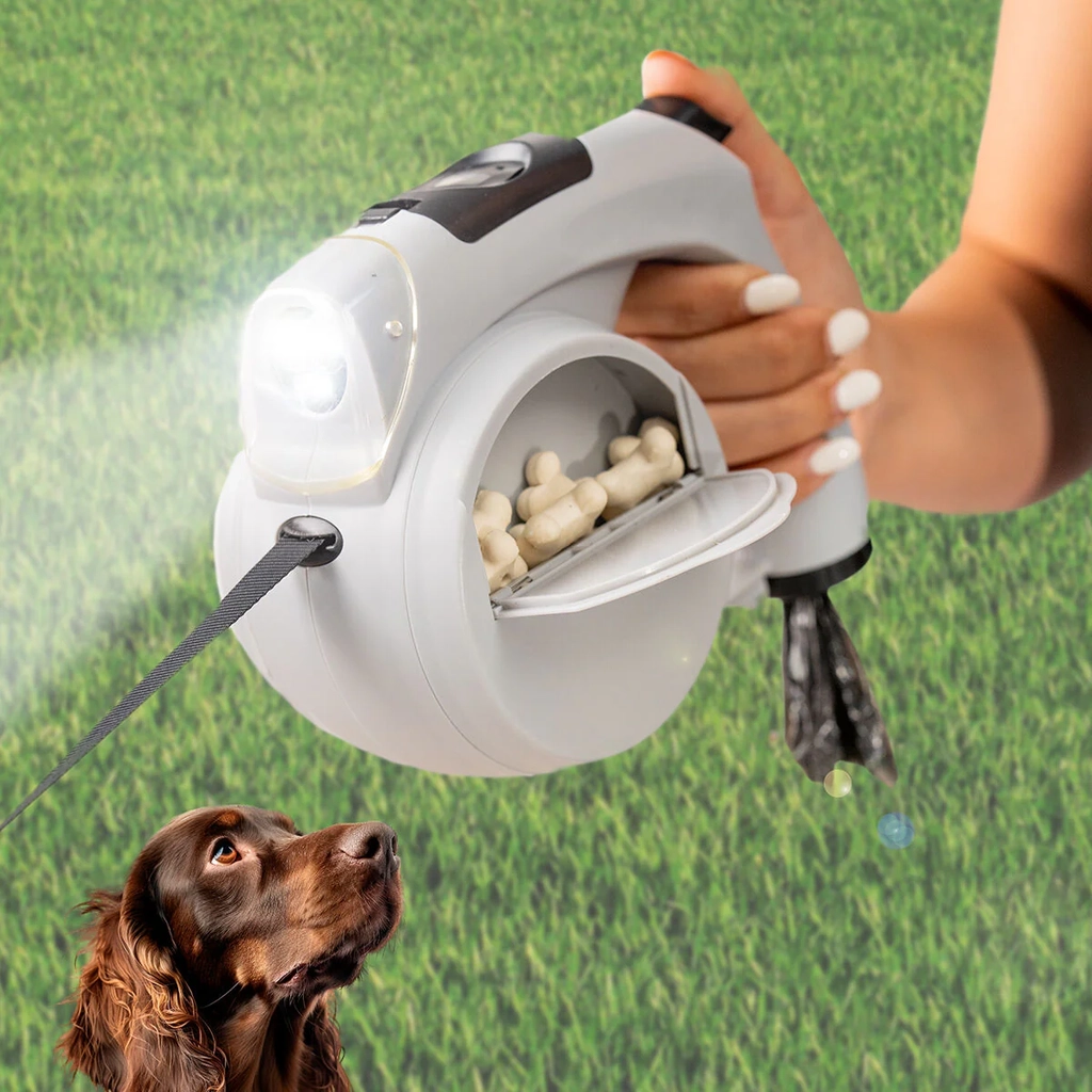 6-i-1 udtrækkelig hundesnor Leashic InnovaGoods