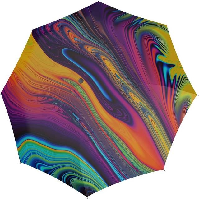 Doppler Paraply Modern Art Lang - Flowing Colours