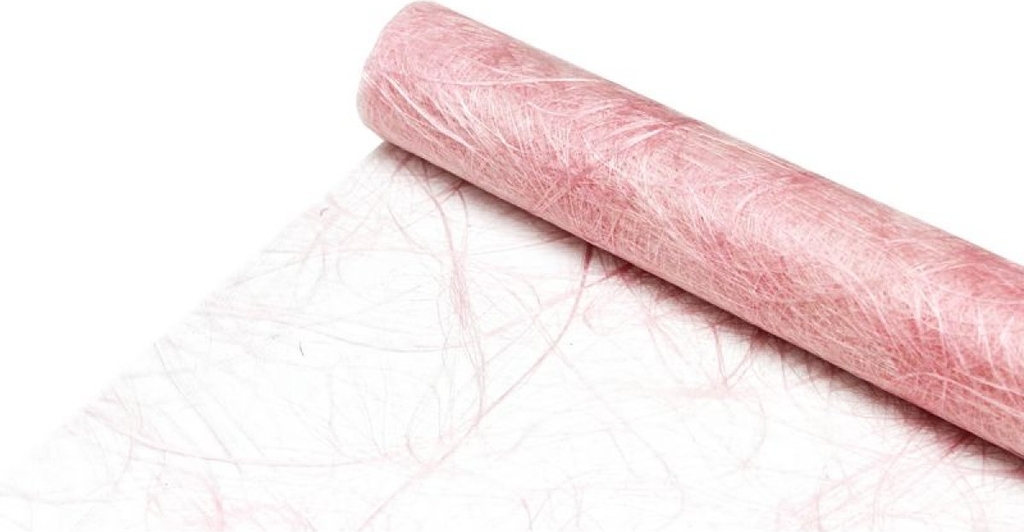 Staples Sizoweb Bordløber Lyserød Dug Pink