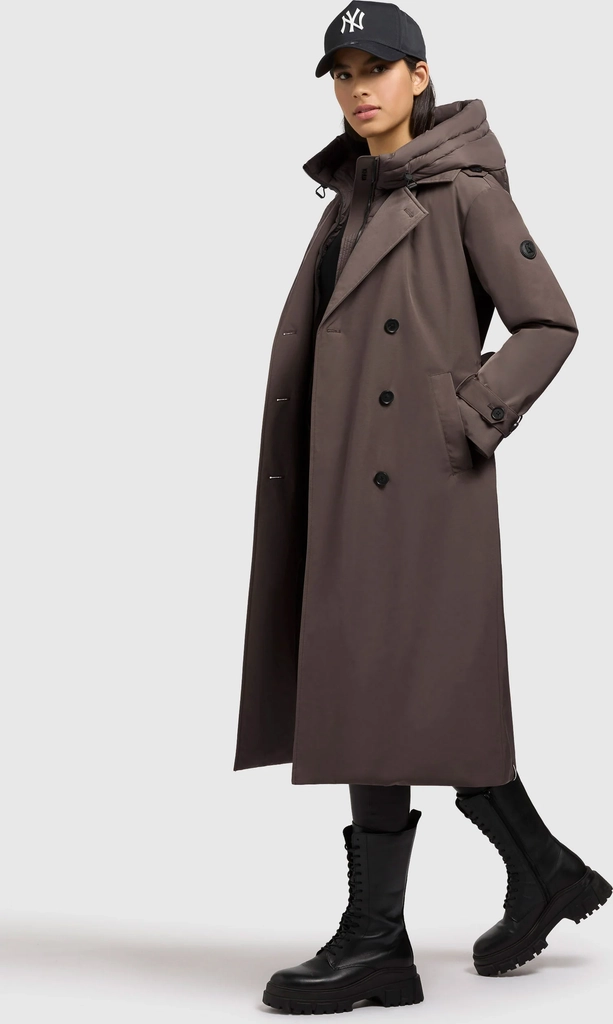 frakke elena city taupe