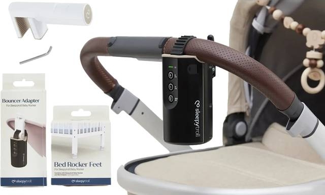 Sleepytroll Baby Rocker Gen 2 Black