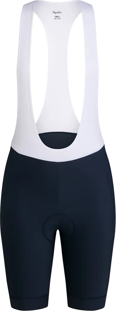 rapha core dame bib cykelshorts, navy