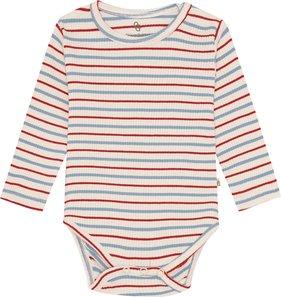rib body - seaside stripe