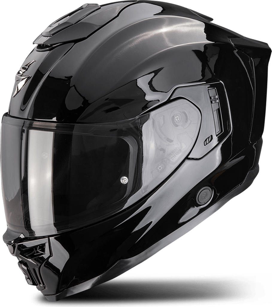Scorpion Integralhjelm Exo-1500 Air Solid Ensfarvet - Sort