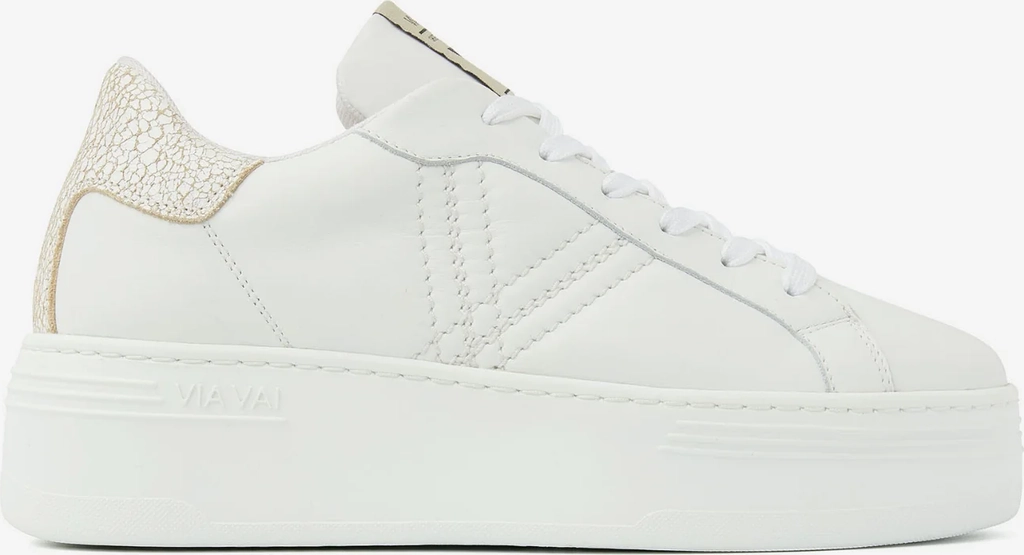 via vai isa layne sneakers tropez bianco