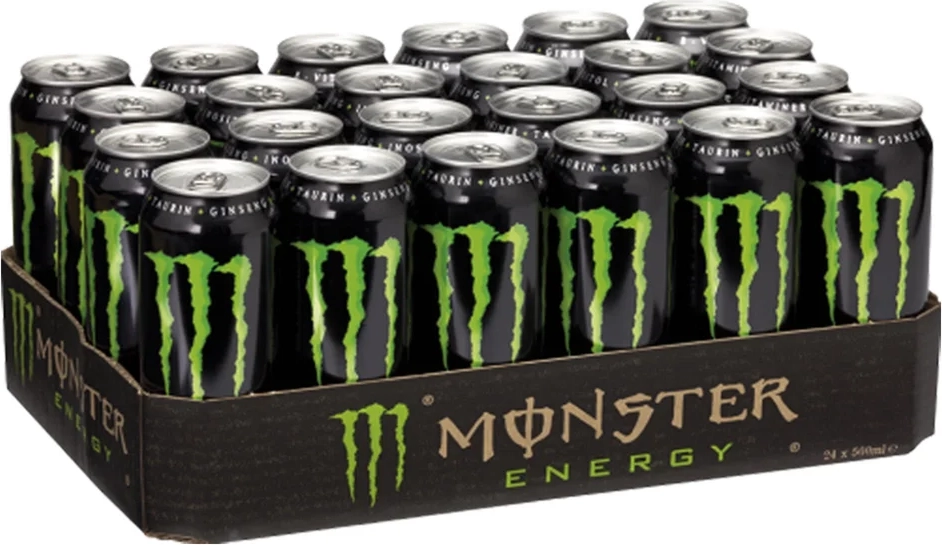 monster energy – energidrik, original (24 x 500ml), dåse