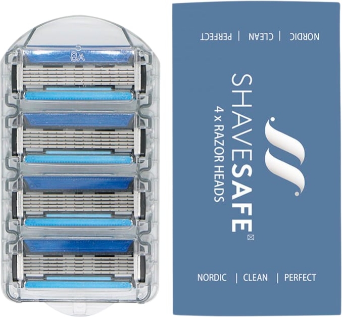 shavesafe razor head (4 stk)