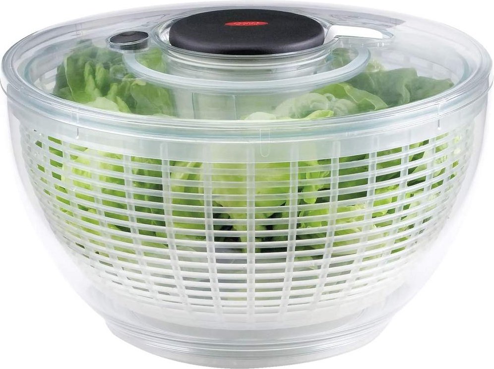 OXO Good Grips Mini Salatslynge - 2,5 liter - Plastik - Hvid/klar