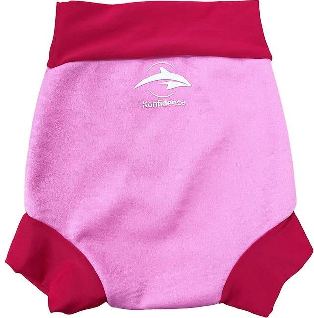 Konfidence Nappy E-Flex Blebadebukser - Pink/Rubine