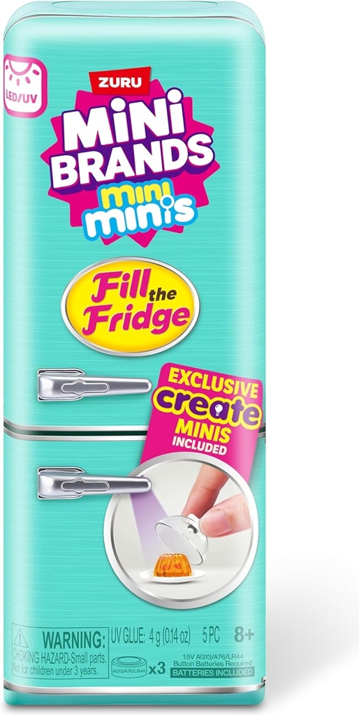 Mini Brands Fill the Fridge Lekset