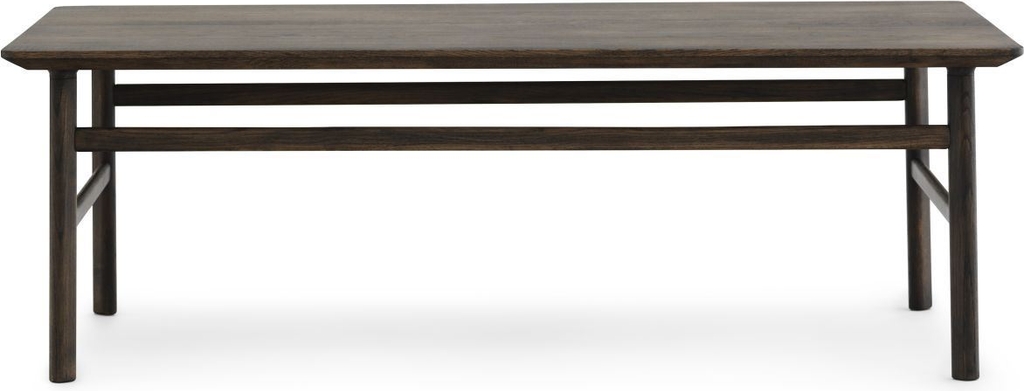 normann copenhagen grow sofabord 70x120 cm - bejdset eg