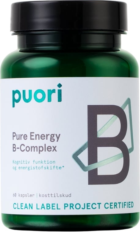 puori pure energy b-complex (60 kaps)