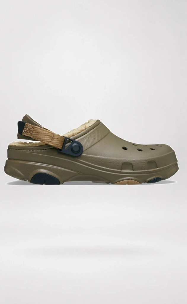 Crocs All Terrain Lined Clog Wal Sandaler - Walnut