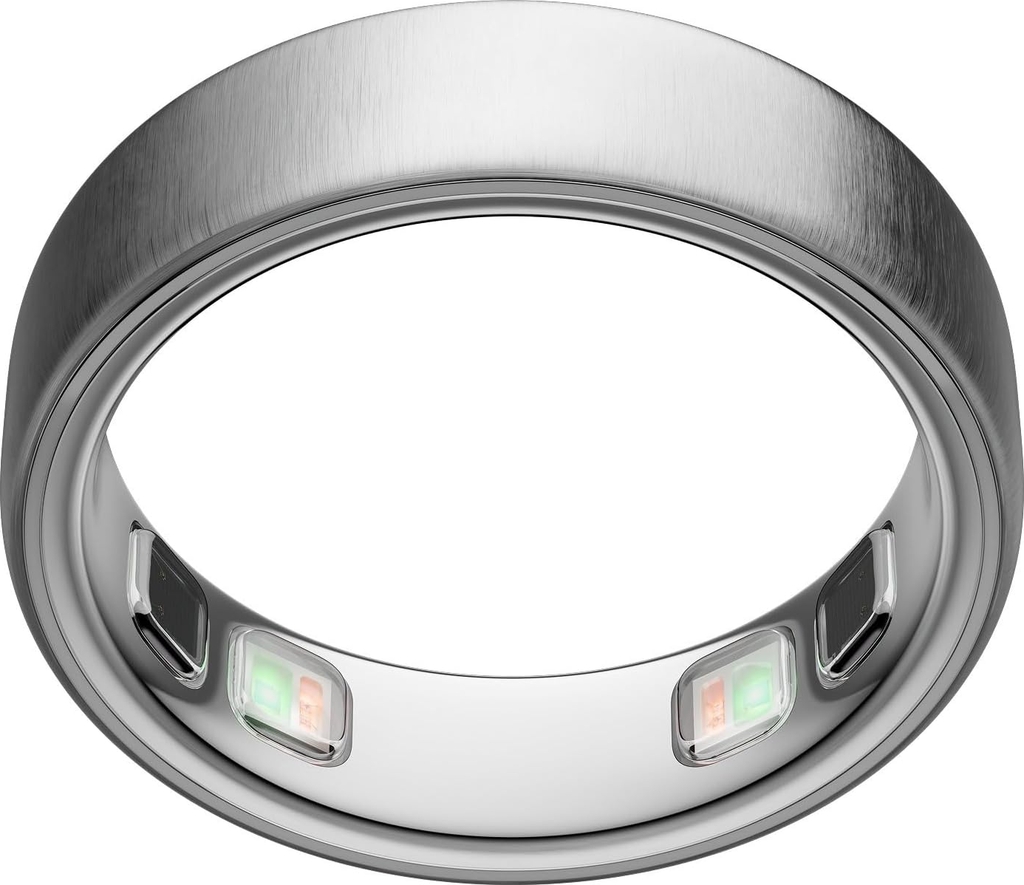 oura ring 5 smartring str 6 (brushed silver)