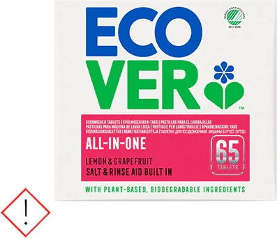 kjøp ecover all in one oppvasketabletter 65 tabletter - mecindo