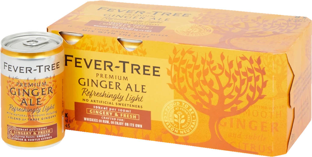 fever-tree ging. ale 8x150ml pantfri