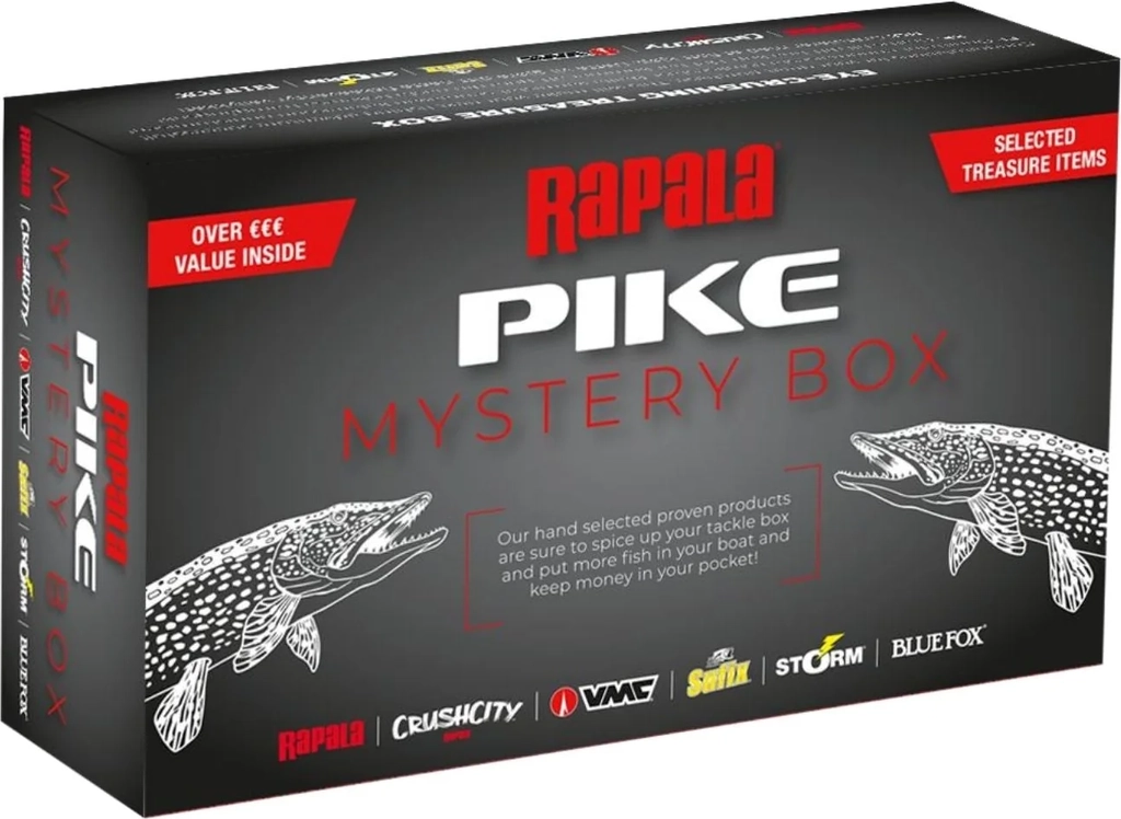 rapala mystery box gädda