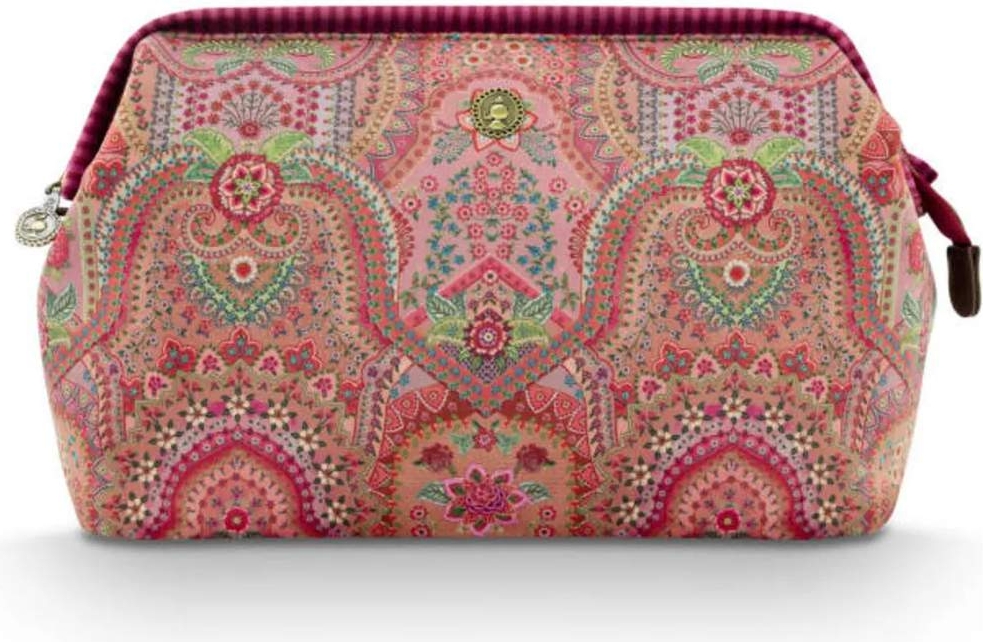 PIP Studio Cooper Kosmetiktaske - H 20,7 x B 30 cm -Polyester/fløjl - Pink