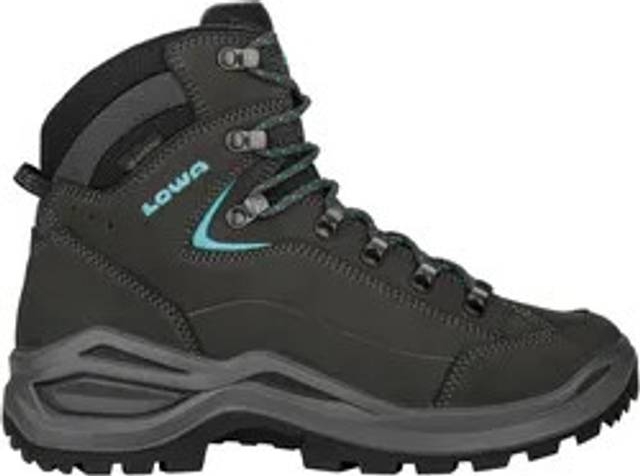 Lowa Women's Renegade Evo GTX Mid Wide Wanderschuhe Gr Wide grau/schwarz