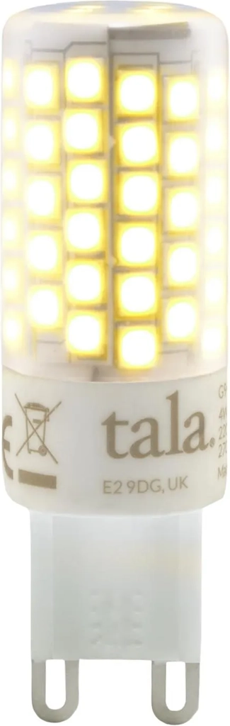 g9 3.6w led 2700k cri97 matteret