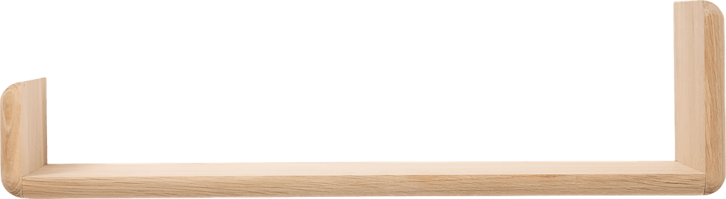 level vegghylleoak, 55x18x9 cm