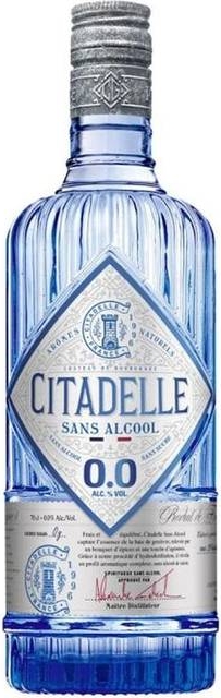 Citadelle 0.0 Zero Alkoholfri Gin 0% Frankrig