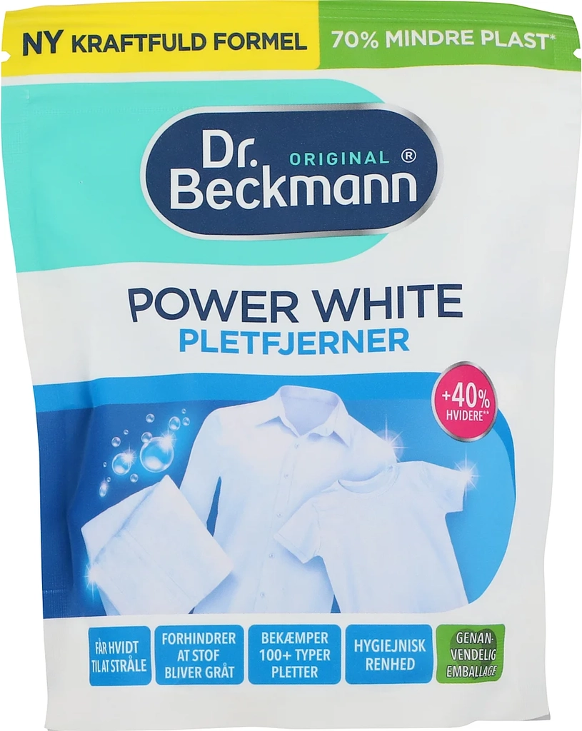 dr. beckmannpower white pletfjerner
