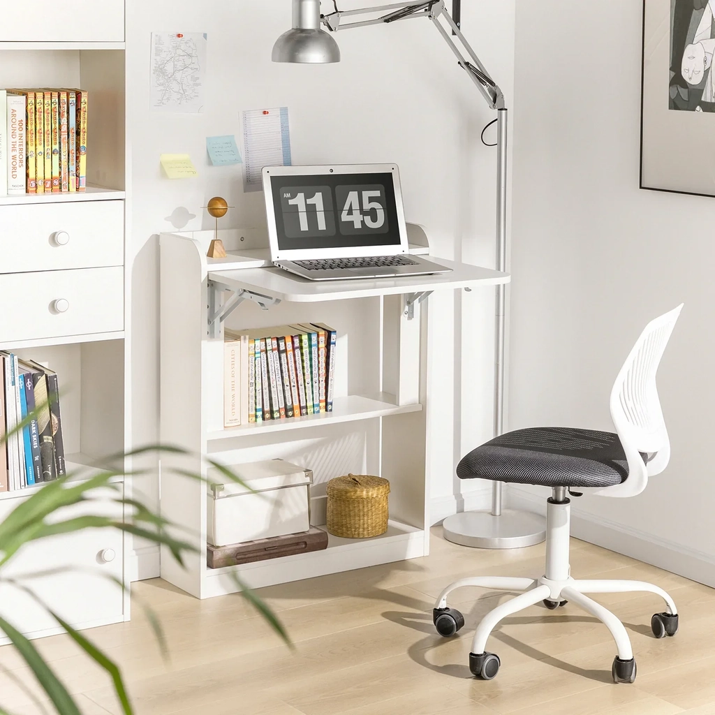 SoBuy Vægmonteret Foldebord Skandi Look Skrivebord