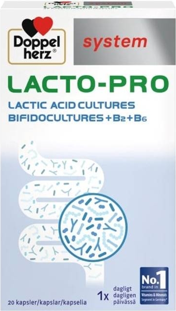 doppelherz lacto-pro, 20 stk. | webapoteket