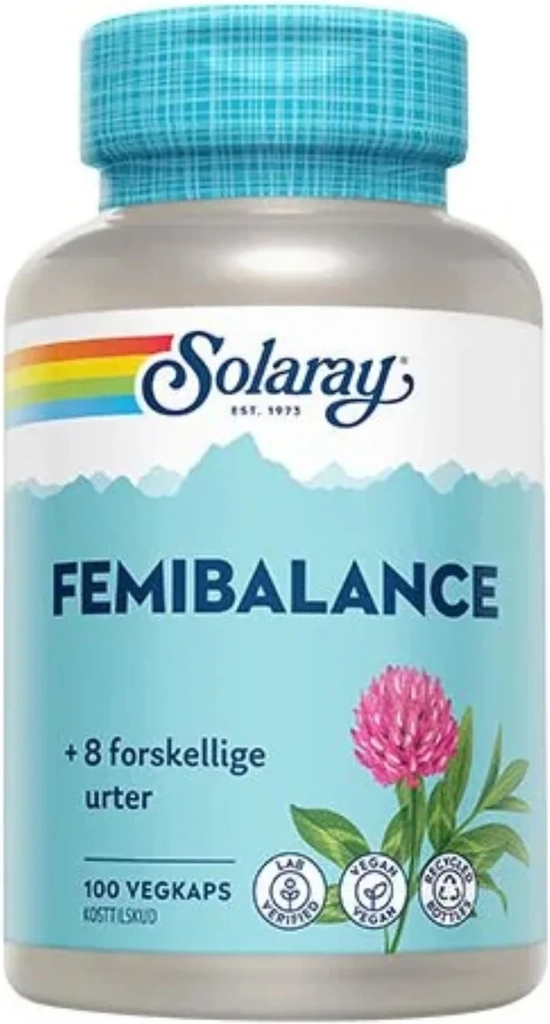 solaray femibalance kapsler til kvinder i overgangsalderen