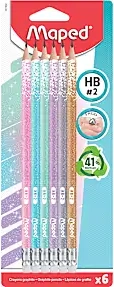 Maped Glitter Brokat HB 6szt Edukamp