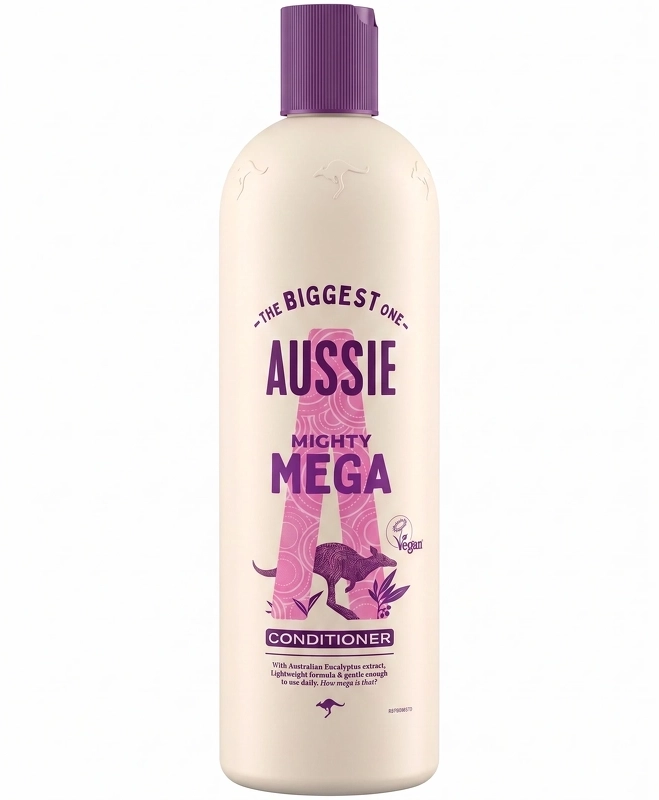 Aussie Mighty Mega Hair Conditioner 470ml x 2 Bottles