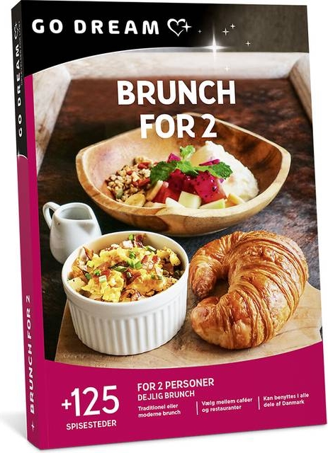 Go Dream Brunch For 2 Oplevelsesgaver
