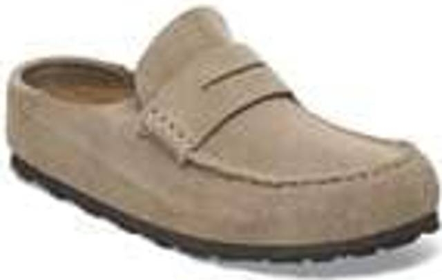 Birkenstock Naples Wrapped Suede Leather - Taupe