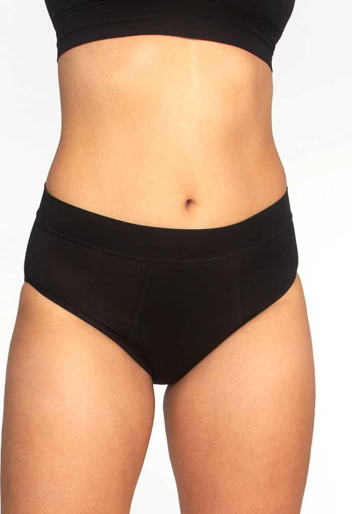 overnight high waist in black