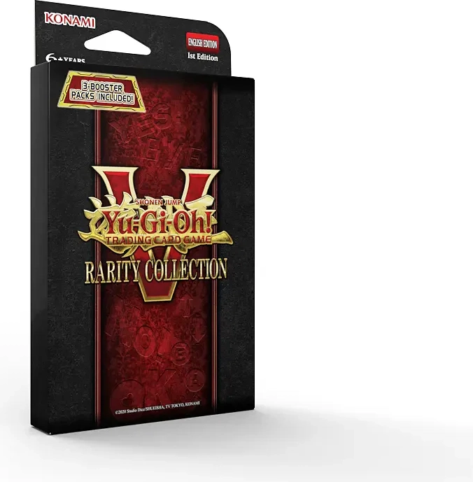 yu-gi-oh! rarity collection v 3-pack tuckbox