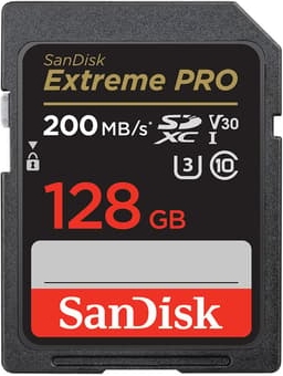 SANDISK Extreme PRO SD - 200MB/s - 64GB