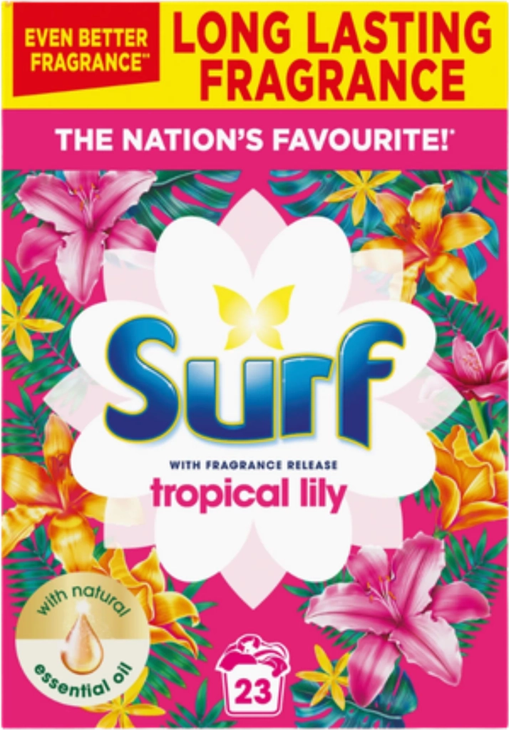 Surf Tropical Lily Flowers Vaskepulver - 1150 g - 1150 g