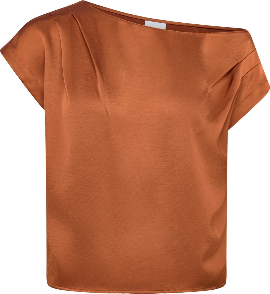 dante6-roam satin drapey top - crop tops