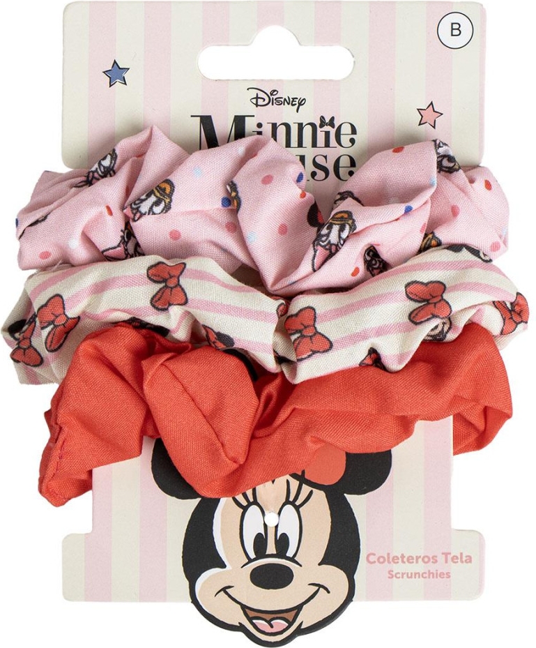 Minnie Mouse Minnie Mouse Røde Gummihårbånd Sæt af 3