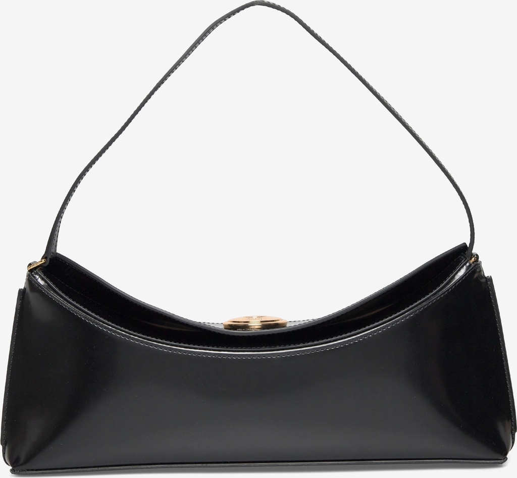 Jacquemus Ovalo Skuldertaske Uld - Black