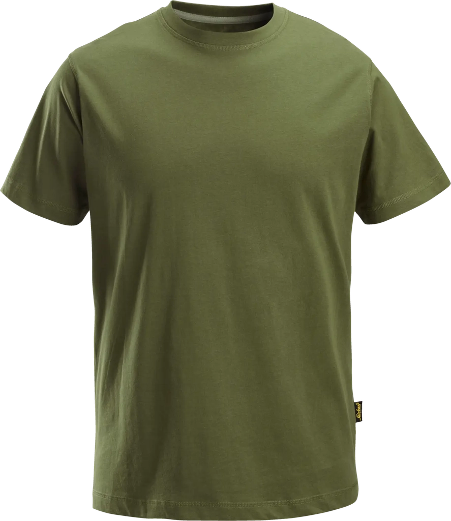 Snickers Workwear 2502 klassisk t-shirt  khakigrøn