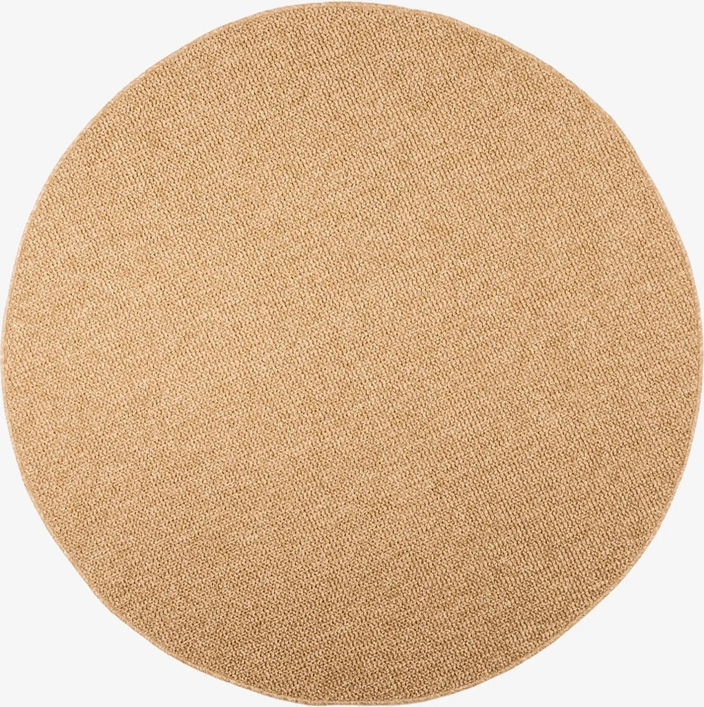 KM Home Capri Plain - Beige - 120X120CM