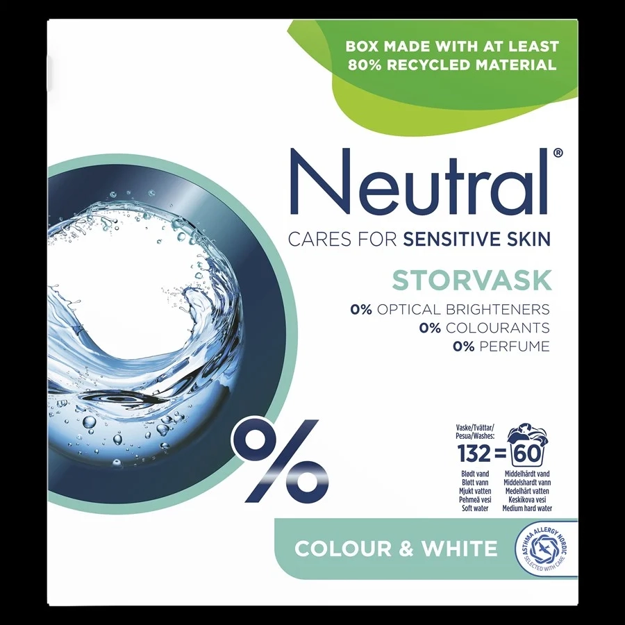 Neutral Heavy Duty Laundry Powder 4.2kg - 60 washes