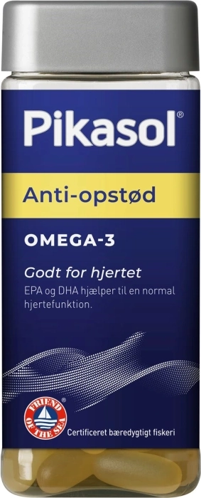 pikasol anti-opstød med omega-3 uden sure opstød | køb her